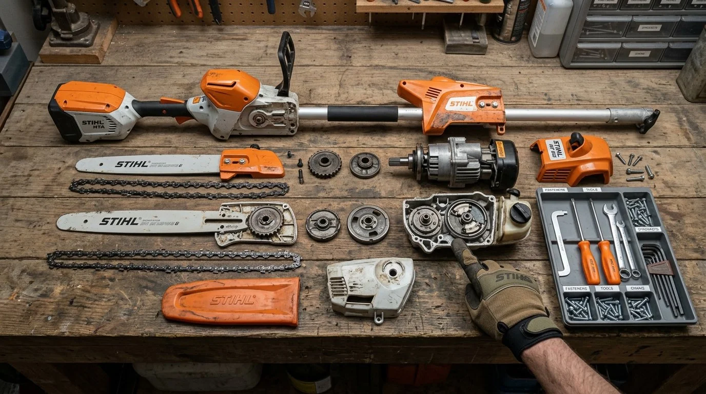STIHL Pole Saw Chain Not Spinning? 8 Fast Fixes 4 STIHL Pole Saw Chain Troubleshooting Overview