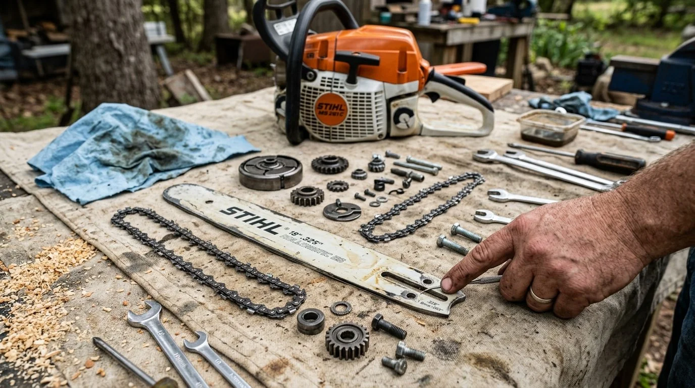 Stihl Chainsaw Chain Oiler Not Working? 7 Fixes 6 Diagnose the Problem by What You Find