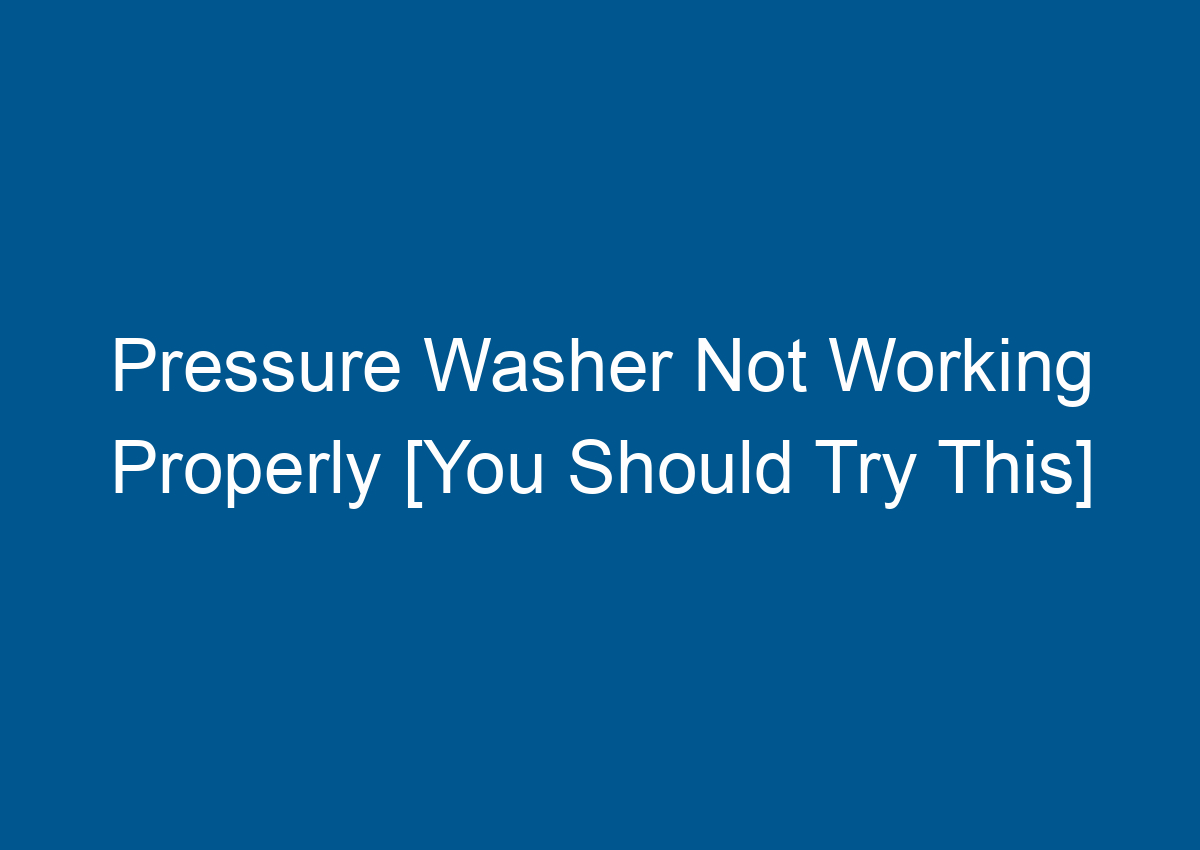 Pressure Washer Not Working Properly You Should Try This windscreen-washer-fuse-up-owners-club