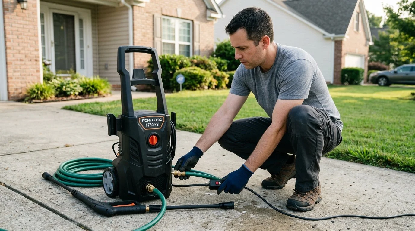 Portland 1750 PSI Pressure Washer Not Working? 7 Fixes 1 Why Your Portland 1750 PSI Pressure Washer Is Not Working